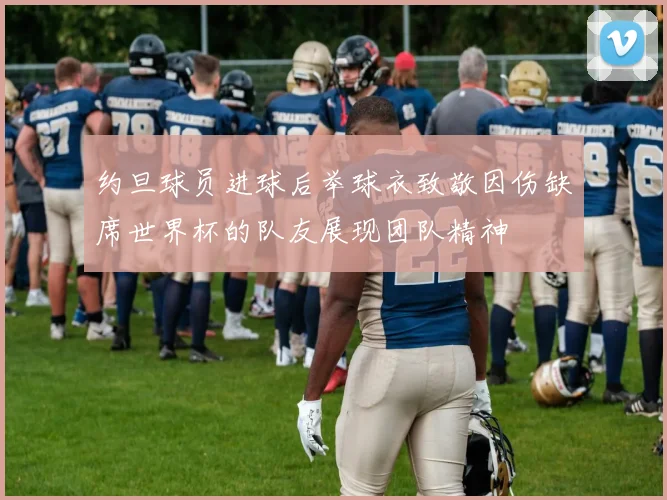 约旦球员进球后举球衣致敬因伤缺席世界杯的队友展现团队精神